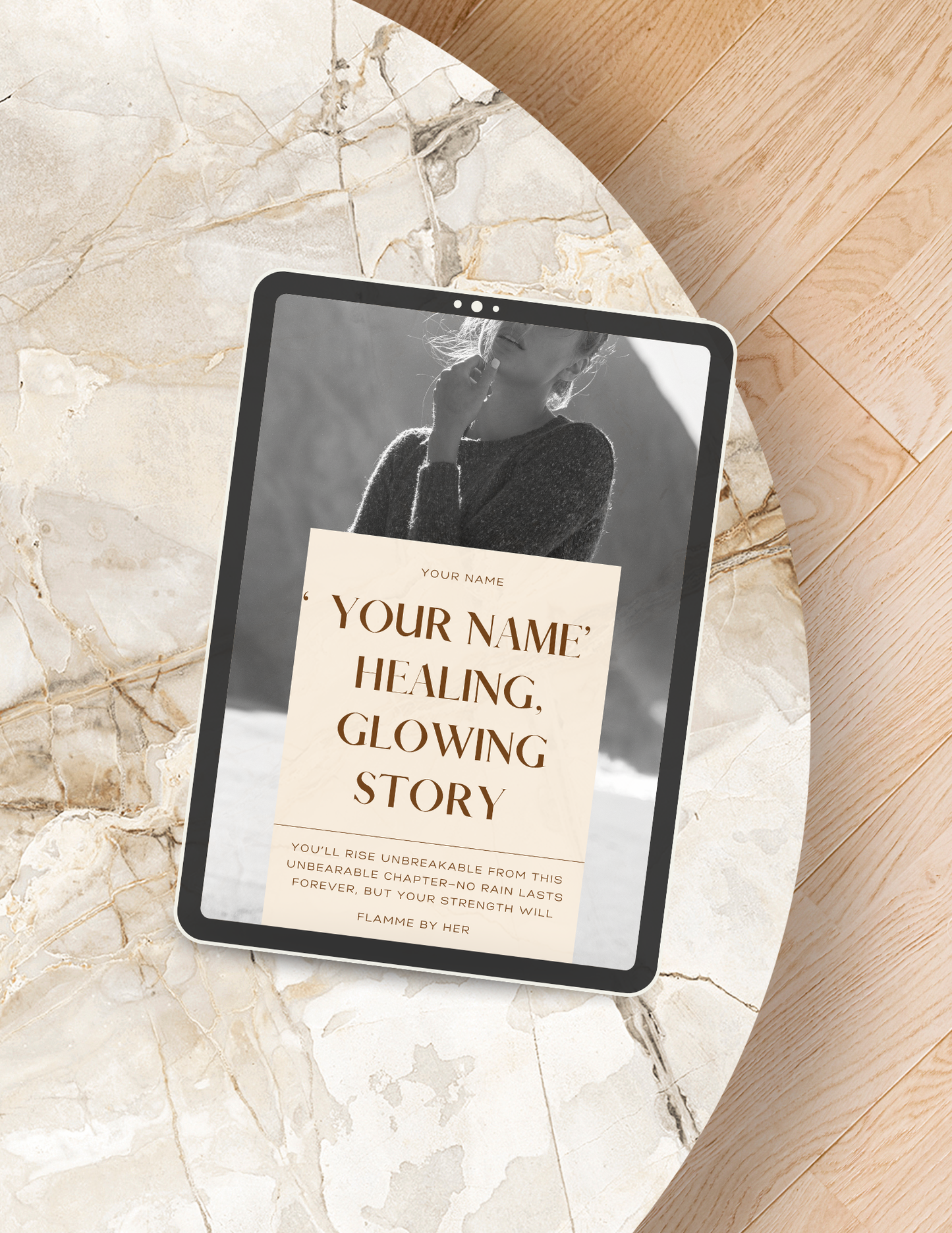 YOUR OWN HEALING, GLOWING STORY" - A Personalized 50+ Page Psychology Workbook Created for YOUR Specific Issue