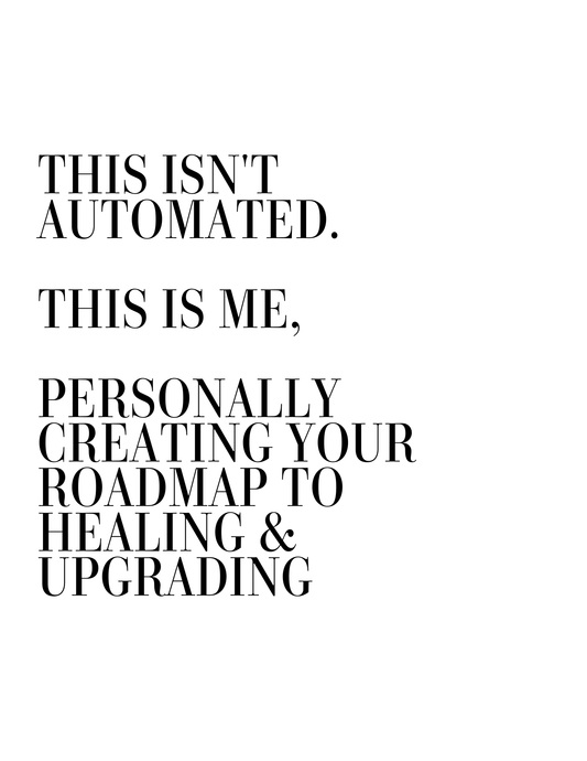 YOUR OWN HEALING, GLOWING STORY" - A Personalized 50+ Page Psychology Workbook Created for YOUR Specific Issue