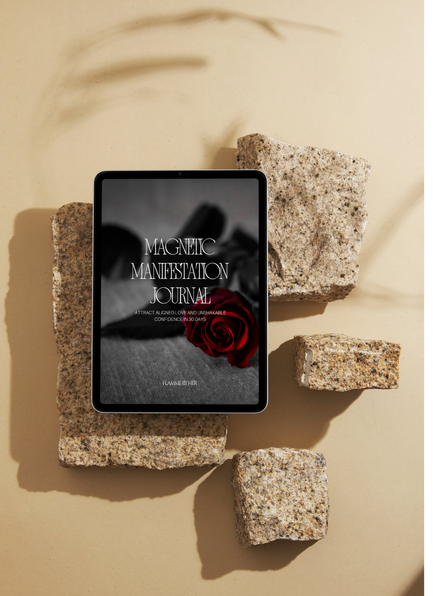 ♡ The Magnetic Manifestation Journal – 30-Day Self-Awareness & Attraction Workbook (CBT & Neuroscience-Inspired)