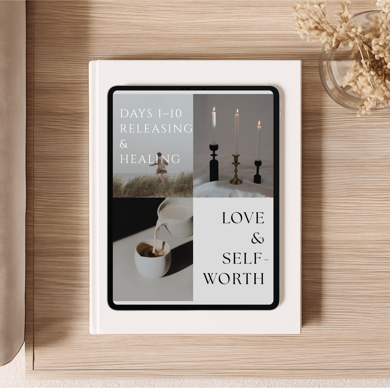 ♡ The Magnetic Manifestation Journal – 30-Day Self-Awareness & Attraction Workbook (CBT & Neuroscience-Inspired)